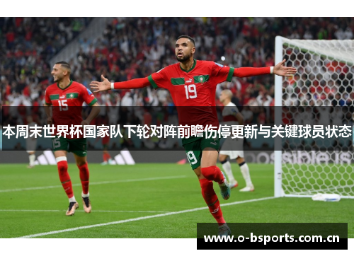 本周末世界杯国家队下轮对阵前瞻伤停更新与关键球员状态 本周末世界杯国家队下轮对阵前瞻伤停更新与关键球员状态